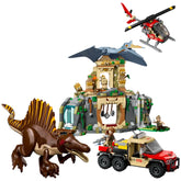 LEGO - Mission aérienne Spinosaurus et Quetzalcoatlus - Jouets de construction